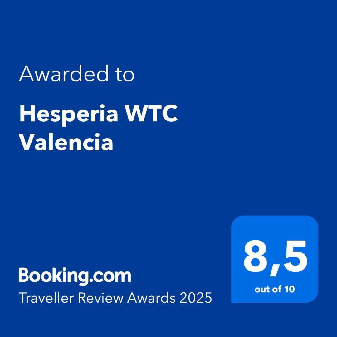 Hotel Hesperia Wtc Valencia Exterior foto